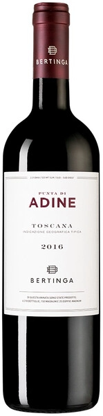 Вино Bertinga, Punta di Adine, Toscana IGT, 2016
