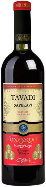 Вино Tavadi Saperavi