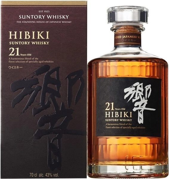 Виски Suntory, Hibiki 21 years, gift box, 0.7 л