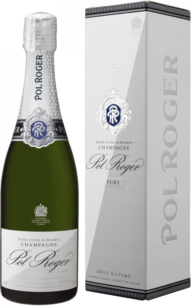 Шампанское Pol Roger, Pure Brut, gift box