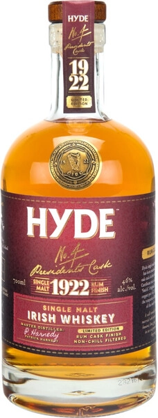 Виски Hyde №4 Rum Cask Finish, 0.7 л