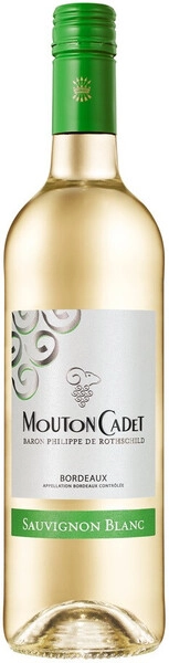 Вино Mouton Cadet Sauvignon Blanc, Bordeaux AOC
