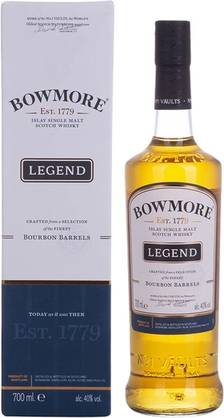 Виски Bowmore Legend Islay Single Malt, gift box, 0.7 л
