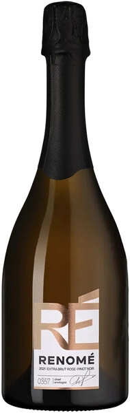 Игристое вино "Renome" Extra Brut Rose, 2021