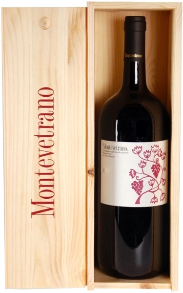 Вино Montevetrano, Colli di Salerno IGT, 2018, wooden box, 1.5 л