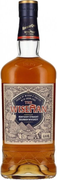 Виски Kentucky Owl, The Wiseman Straight Bourbon, 0.7 л