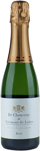 Игристое вино De Chanceny Cremant de Loire AOC Brut, 375 мл