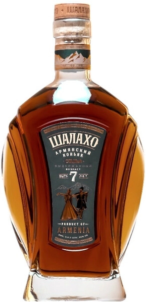 Коньяк Веди Алко, Шалахо КВ 7-летний, 0.5 л