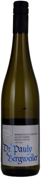 Вино Dr. Pauly Bergweiler, Benkasteler Alte Badstube am Doctorberg Riesling Spatlese Alte Reben, 2019