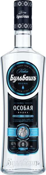 Водка Бульбашъ Особая, 0.7 л
