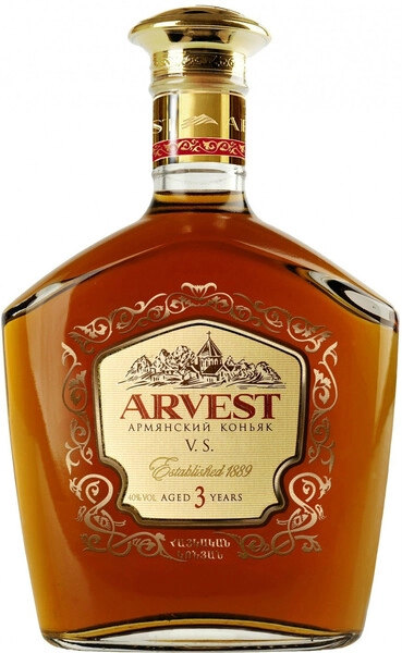 Коньяк "Arvest" VS, 0.75 л