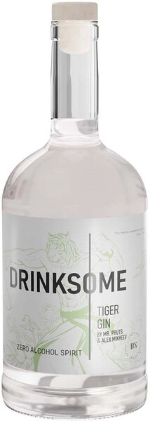 Джин Drinksome Tiger Gin Zero Alcohol, 0.7 л