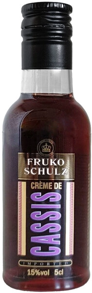 Ликер Fruko Schulz Creme de Cassis, 50 мл
