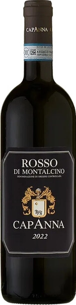 Вино Capanna, Rosso di Montalcino DOC, 2022