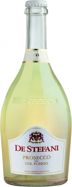 Игристое вино De Stefani, Prosecco DOC Col Fondo, 2019