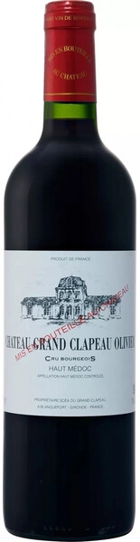 Вино Chateau Grand Clapeau Olivier, Haut-Medoc AOC, 2018