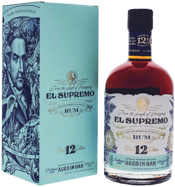 Ром El Supremo 12 Years Old, gift box, 0.7 л