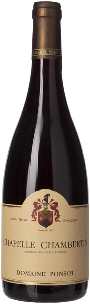 Вино Domaine Ponsot, Chapelle Chambertin Grand Cru AOC, 2013