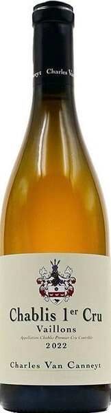 Вино Charles Van Canneyt, Chablis Premier Cru Vaillons AOC, 2022