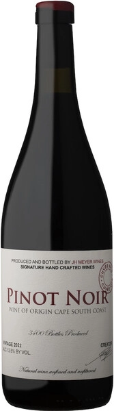 Вино JH Meyer Wines, Cuvee NOS Pinot Noir, Cape South Coast WO, 2022