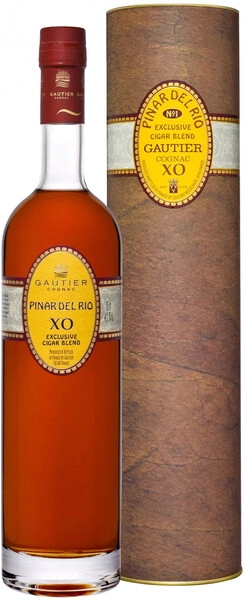 Коньяк Gautier X.O. Pinar Del Rio, gift box, 0.7 л