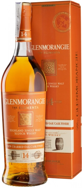 Виски Glenmorangie The Elementa 14 Years Old, gift box, 1 л