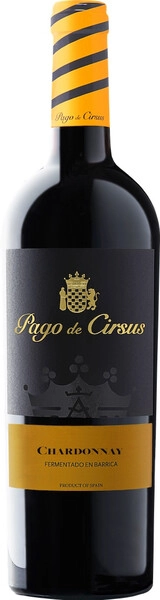 Вино Pago de Cirsus, Chardonnay Fermentado en Barrica, 2018