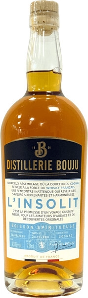 Виски Distillerie Bouju, L'Insolit, 0.7 л