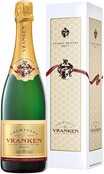 Шампанское Vranken, Grande Reserve Brut, gift box
