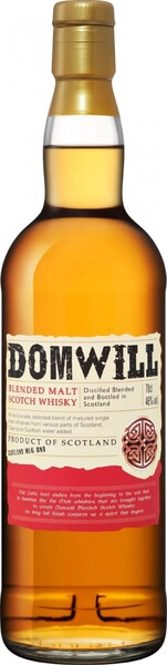 Виски Domwill Blended Malt Scotch Whisky, 0.7 л