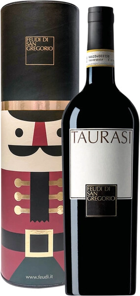 Вино Feudi di San Gregorio, Taurasi DOCG, 2020, in tube "Lo Schiaccianoci"