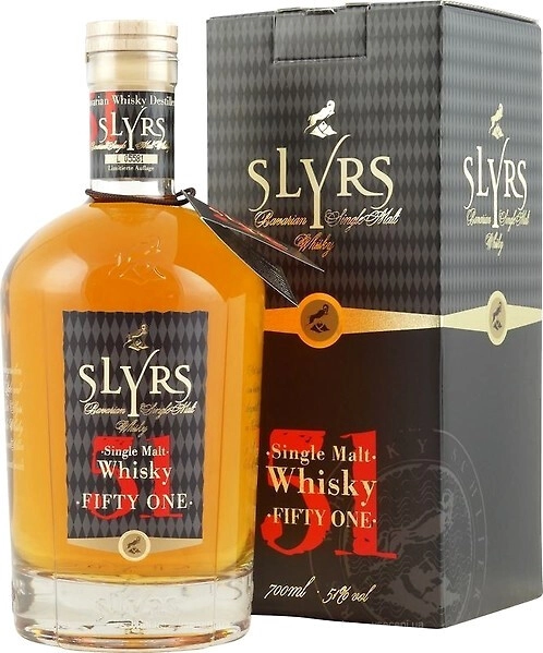 Виски Slyrs Single Malt Fifty One, gift box, 0.7 л