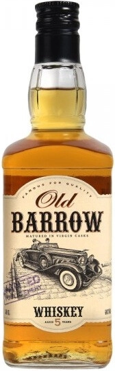 Виски Old Barrow 5 Years, 0.5 л