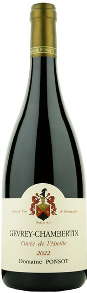 Вино Domaine Ponsot, Gevrey-Chambertin "Cuvee de l'Abeille" AOC, 2022