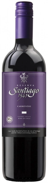 Вино Undurraga, Santiago 1541 Carmenere Reserva, 2022