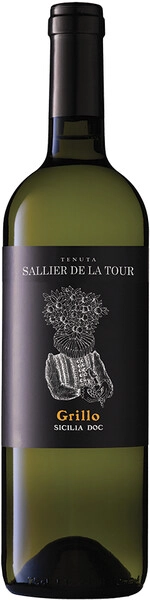 Вино Sallier de La Tour, Grillo, Sicilia DOC, 2018