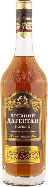 Коньяк Древний Дагестан 5-летний, 0.5 л