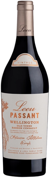 Вино Leeu Passant, Old Vines Basson Cinsault, Wellington, 2020