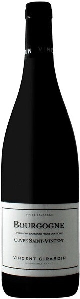 Вино Vincent Girardin, Cuvee Saint-Vincent Bourgogne Rouge AOC, 2018
