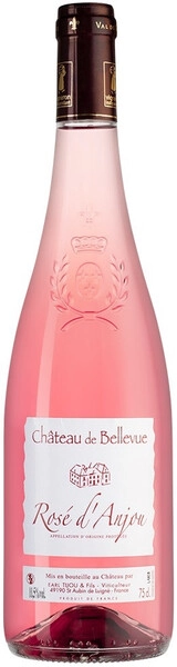 Вино Chateau de Bellevue, Rose d'Anjou AOC, 2022