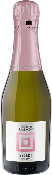 Игристое вино Chateau Tamagne Select Rose Brut, 200 мл