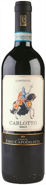 Вино Conte Emo Capodilista, "Carlotto" Merlot, Colli Euganei DOC, 2017