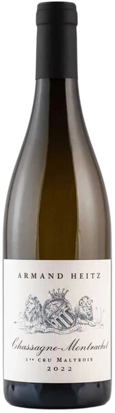 Вино Armand Heitz, Chassagne-Montrachet 1er Cru "Maltroie" AOP, 2022