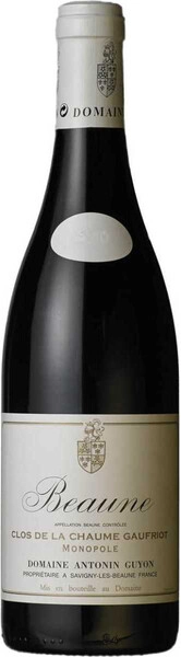 Вино Domain Antonin Guyon, Beaune AOC Clos De La Chaume Gaufriot Monopole, 2018