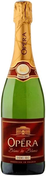 Игристое вино Opera Blanc de Blancs Demi-Sec