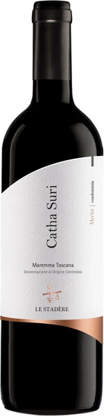 Вино Le Stadere, Catha Suri Merlot, Maremma Toscana DOC, 2020