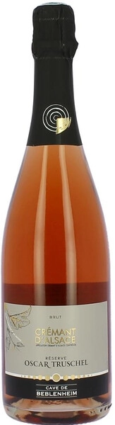 Игристое вино Cave de Beblenheim, Oscar Truschel Cremant d'Alsace AOC Brut Rose