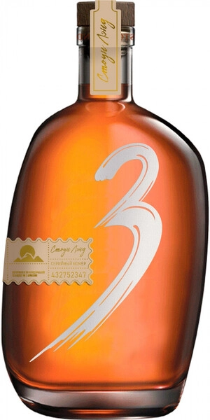 Коньяк Страна Камней, 3-летний, 0.5 л