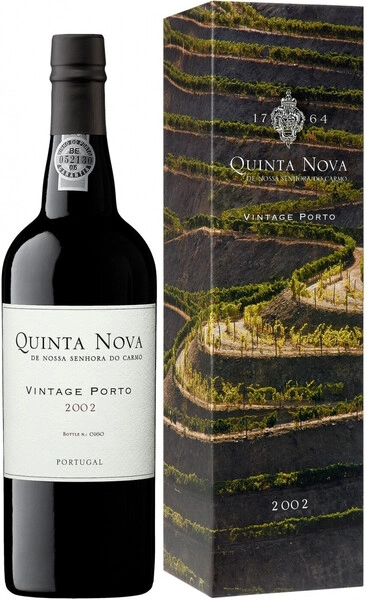Портвейн Quinta Nova de Nossa Senhora do Carmo, Vintage Porto, 2002, gift box