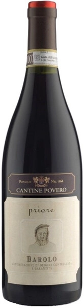 Вино Cantine Povero, Barolo Priore DOCG, 2016